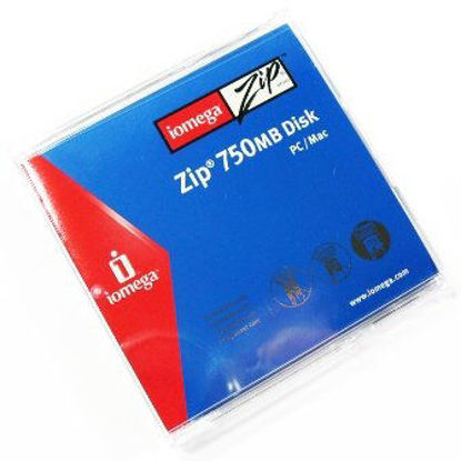 Picture of Iomega Zip Disk 750MB PC/MAC (1-Pack) (Discontinued by Manufacturer)