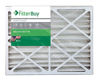 Picture of FilterBuy 18x25x4 MERV 8 Pleated AC Furnace Air Filter, (Pack of 6 Filters), 18x25x4 - Silver