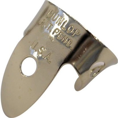 Picture of Dunlop 33R.020 Nickel Silver Fingerpicks, .020", 20/Tube