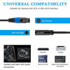Picture of Mini XLR Male to XLR Female Audio Cable, 3-pin Mini XLR Male to XLR Female Cable, for BMPCC 4K Camera Video Assist 4K Sharp 8K, 3.3 Feet - JOLGOO