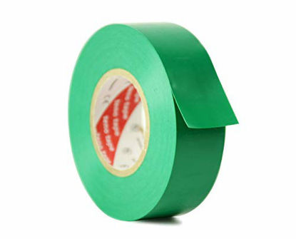 Picture of WOD ETC766 Professional Grade General Purpose Green Electrical Tape UL/CSA listed core. Vinyl Rubber Adhesive Electrical Tape: 1 inch X 66 ft - Use At No More Than 600V & 176F (Pack of 1)