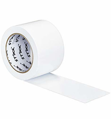 Picture of 3" x 25 yd 7.5 Mil Thick White Duct Tape PE Coated Weather Resistant (2.83 in 72MM)