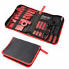 Picture of 19Pcs Trim Removal Tool,Car Panel Door Audio Trim Removal Tool Kit, Auto Clip Pliers Fastener Remover Pry Tool Set with Storage Bag