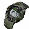 Picture of Boys Camouflage LED Sports Kids Watch,Waterproof Digital Electronic Military Wrist Watches for Kids with Silicone Band Luminous Alarm Stopwatch Watches Age 5-10