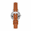 Picture of Fossil Women's Carlie Mini Quartz Leather Three-Hand Watch, Color: Brown (Model: ES4701)