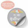 Picture of Baby Monthly Stickers | Floral Baby Milestone Stickers | Newborn Girl Stickers | Month Stickers for Baby Girl | Baby Girl Stickers | Newborn Monthly Milestone Stickers (Set of 24)