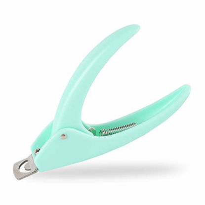 Picture of Dr.Nail Professional Acrylic Nail Cutters False Nails Clipper Fake Nail Clippers Nail Tip Trimmer for Artificial Nail Art Manicure Tools Clip Tool (Mint Green)