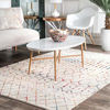 Picture of nuLOOM Moroccan Blythe Area Rug, 4' x 6', Light Multi