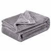 Picture of Fuzzy Throw Blanket, Plush Fleece Blankets for Adults, Toddler, Boys and Girls, Warm Soft Blankets and Throws for Bed, Couch, Sofa, Travel and Outdoor, Camping (Full Twin(70"x80"), XL2-Flint Gray)