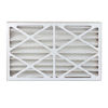 Picture of FilterBuy 10x25x4 MERV 8 Pleated AC Furnace Air Filter, (Pack of 2 Filters), 10x25x4 - Silver