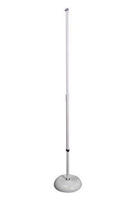 Picture of On Stage MC7201 Round Base Microphone Stand - (White)