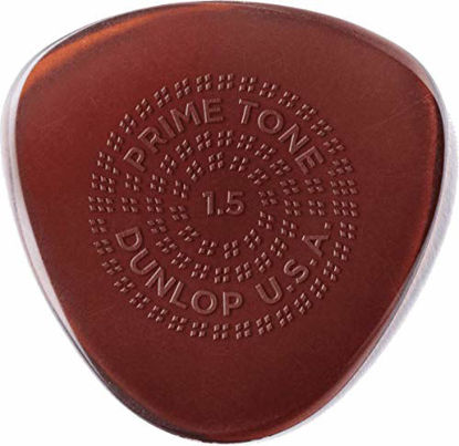 Picture of Jim Dunlop Dunlop Primetone Semi-Round Grip 1.5mm Sculpted Plectra Guitar Pick - 3 Pack (514P1.5)