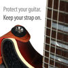 Picture of Guitar Savers Premium Strap Locks (2 Pair) - Red & Black