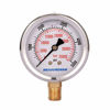 Picture of Measureman 2-1/2" Dial Size, Liquid Filled Hydraulic Pressure Gauge, 0-5000psi/kpa, 304 Stainless Steel Case, 1/4"NPT Lower Mount