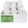Picture of Aluf Plastics 55-60 Gallon Trash Bags - (Commercial 200 Pack) - Source Reduction Series Value High Density 22 Micron Gauge (equiv) - Intended for Home, Office, Bathroom, Paper, Styrofoam