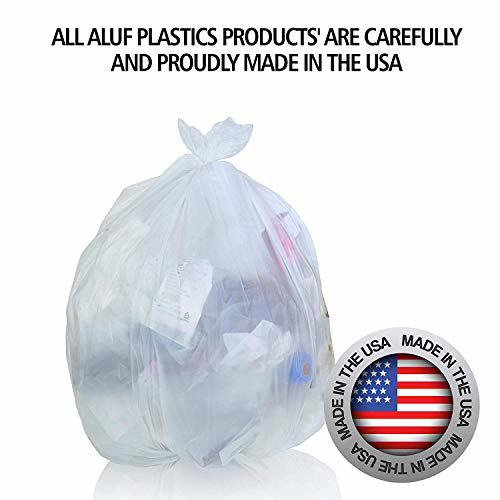 GetUSCart Aluf Plastics 5560 Gallon Trash Bags 200 Pack