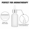 Picture of PrettyCare Eye Dropper Bottle 1 oz (24 Pack Frosted Glass Bottles 30ml with Silver Caps, 48 Labels, Funnel & Measured Pipettes) Empty Tincture Bottles for Essential Oils, Perfume