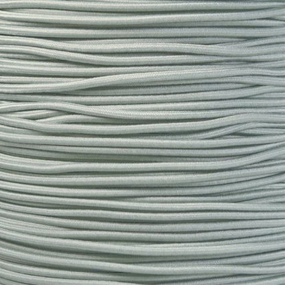 Picture of PARACORD PLANET Elastic Bungee Nylon Shock Cord 2.5mm 1/32", 1/16", 3/16", 5/16", 1/8, 3/8", 5/8", 1/4", 1/2 inch Crafting Stretch String 10 25 50 & 100 Foot Lengths Made in USA