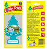 Picture of Little Trees - U6P-60106-AMA Car Air Freshener - Hanging Tree Provides Long Lasting Scent for Auto or Home - Rainforest Mist, 24 Count, (4) 6-Packs