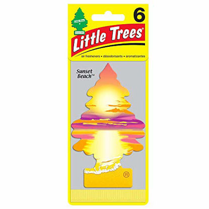 Picture of Little Trees Car Air Freshener 6-Pack (Sunset Beach)