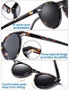 Picture of Carfia Retro Round Polarized Sunglasses for Men UV Protection CA5288L
