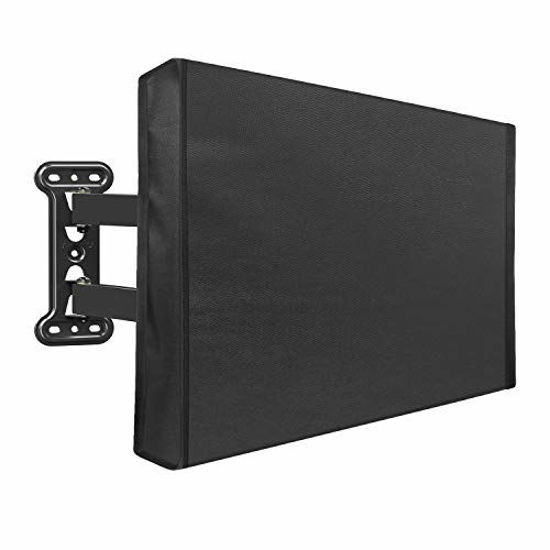Picture of Mounting Dream Outdoor TV Cover Weatherproof with Bottom Cover for 41-43 inch TV, Waterproof and Dustproof TV Screen Protectors with Remote Control Pocket for Outside LED, LCD, OLED Flat Screen TVs