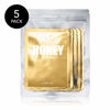 Picture of LAPCOS Honey Sheet Mask, Daily Face Mask with Hyaluronic Acid and Antioxidants to Hydrate and Tighten Dry Skin, Korean Beauty Favorite, 5-Pack