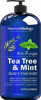 Picture of New York Biology Tea Tree Mint Body Wash for Men and Women - Moisturizing Body Wash Helps Fight Athletes Foot, Skin Irritation, Jock Itch, Toenail Fungus, Ringworms, Body Odor and Eczema - 16.9 Fl Oz