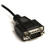 Picture of StarTech.com USB to Serial Adapter - 2 Port - COM Port Retention - FTDI - USB to RS232 Adapter Cable - USB to Serial Converter (ICUSB2322F), Black