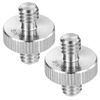 Picture of SMALLRIG 1/4" to 1/4" Male Threaded Screw Adapter Double Head Stud for Camera Cage Monitor LED Microphone, Pack of 2-828
