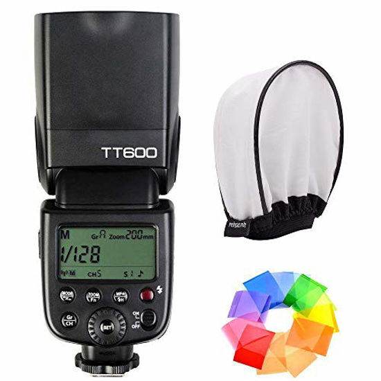 GetUSCart- Godox TT600 Speedlite Flash with Built-in 2.4G Wireless  Transmission for Canon, Nikon, Pentax, Olympus and Other Digital Cameras  with Standard Hotshoe
