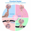 Picture of Mini Handheld Stroller Fan, TRELC Personal Portable Baby Fan with Flexible Tripod, 2020 Upgraded Version, Gift for Children, Rechargeable Fan for Office Room Car Traveling BBQ Gym Fan with 3 Settings (Pink)