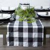 Picture of DII Buffalo Check Collection Classic Tabletop, Table Runner, 14x108, Black & White