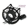 Picture of Etubby 47-53mm AT2020 Microphone Shock Mount with Double Mesh Pop Filter & Screw Adapter, Adjustable Anti Vibration High Isolation Metal Mic Mount Holder Clip for Diameter of 47-53mm Microphone