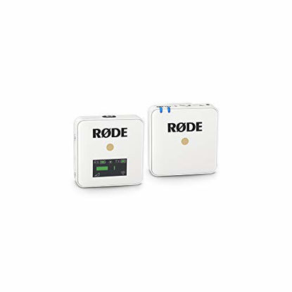 Picture of Rode Microphones WIGOW Compact Transmitter/Receiver Wireless Solution (White)