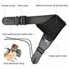 Picture of LEKATO Bass Strap for Heavy Bass and Guitars with 3.5" Wide 3D Sponge Filling & Neoprene Material Decompression Adjustable Length from 45" to 55" with Pick Holders 2 Safety Strap Locks and 6 Picks.