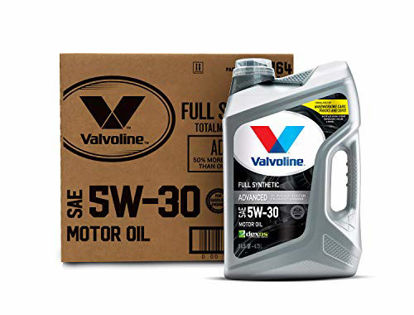 Picture of Valvoline - 881164-CS Advanced Full Synthetic SAE 5W-30 Motor Oil 5 QT, Case of 3