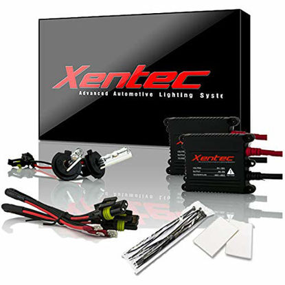 Picture of Xentec H7 5000K HID xenon bulb x 1 pair bundle with 35W Digital Slim Ballast x 2 (Ivory White)