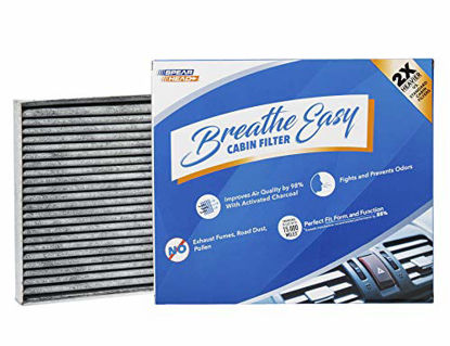 Picture of Spearhead Premium Breathe Easy Cabin Filter, Up to 25% Longer Life w/Activated Carbon (BE-058)