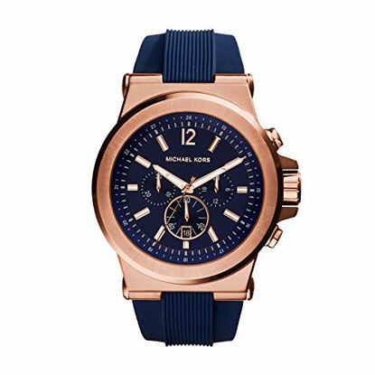 Picture of Michael Kors Men's Dylan Rose Gold-Tone Watch MK8295