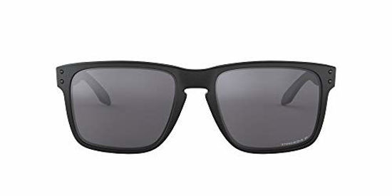 Picture of Oakley Men's OO9417 Holbrook XL Square Sunglasses, Matte Black/Prizm Black Polarized, 59 mm