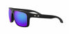 Picture of Oakley Men's OO9417 Holbrook XL Square Sunglasses, Matte Black/Prizm Sapphire Polarized, 59 mm