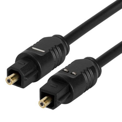 Picture of Cmple - TOSLink Optical Digital Audio Cable SPDIF Compatible with Dolby Digital DTS Surround Sound Bar Cord - 6 Feet