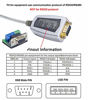 Picture of DTECH 6 Feet USB to RS422 RS485 Serial Port Converter Adapter Cable with FTDI Chip Supports Windows 10 8 7 XP Mac
