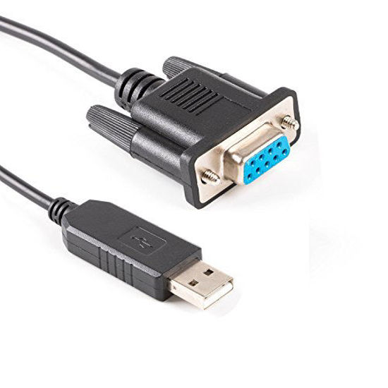 GetUSCart- Letotech Cross Wired USB Serial Cable DB9 CP2102 ZT232 USB ...