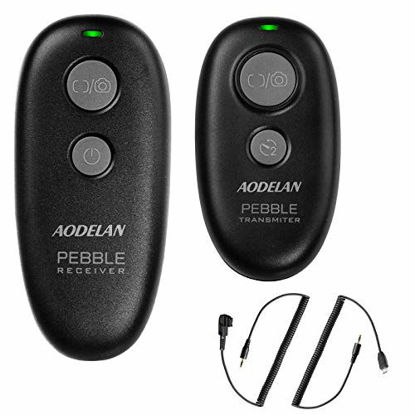 Picture of Camera Wireless Shutter Release Remote Control for Sony a7III, a9, a7RIII, a7RII, a7M3,a7M2, a7sII, A6000, HX300, RX100ii, RX100 V(A), RX100 VI, a850, a55, a67, a77, a99; Replace RM-L1AM and RM-SPR1
