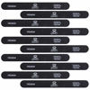 Picture of MAKARTT Nail Files 180 240 Grit for Poly Nail Extension Gel Acrylic Nails Files Double Sided Black Washable 10 Nail File Set Manicure Tools F-01