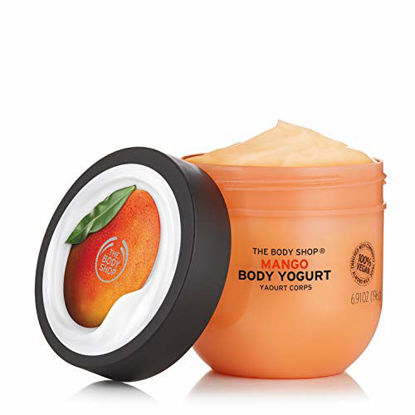 Picture of The Body Shop Mango Body Yogurt, 48hr Moisturizer, 100% Vegan, 6.98 Fl Oz