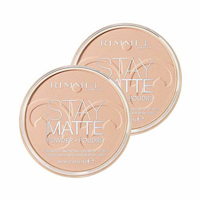 Picture of Rimmel Stay Matte Pressed Powder, Natural, 0.49 Ounce (Pack of 2)