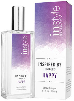 Picture of Instyle Fragrances | Inspired by Clinique's Happy | Eau de Toilette | Fragrance for Women | Vegan, Paraben Free, Phthalate Free | Never Tested on Animals | 3.4 Fluid Ounces